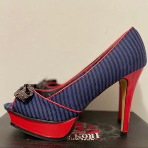 Iron Fist by Torrid High heel platform peep toe
